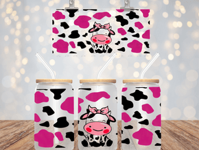 Cow Print Pink