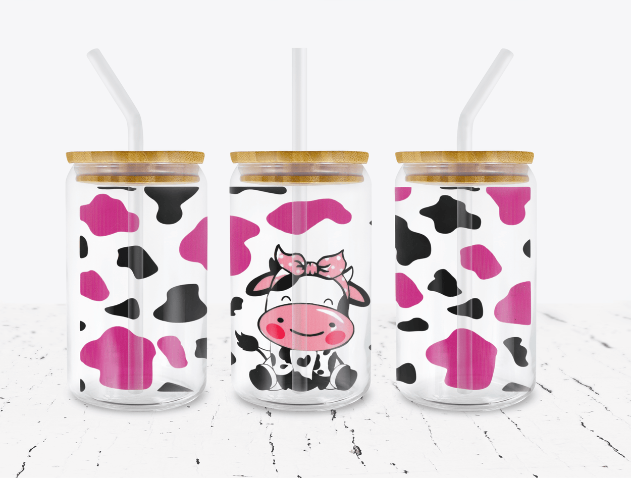 Cow Print Pink