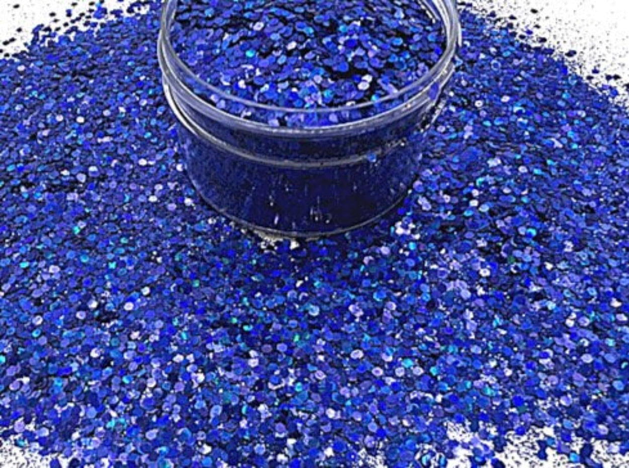 Blue Razz is a Metallic Glitter
