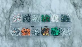Halloween Polymer Clay Slices
