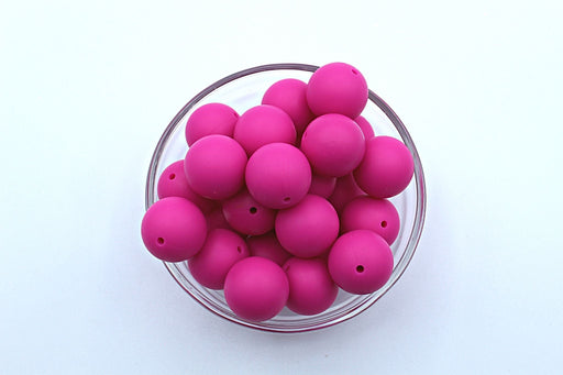 Hot Pink Silicone 20mm