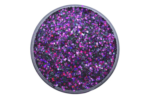 Milky Way is a purple and black holographic glitter