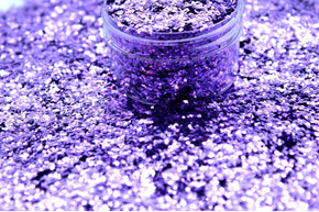 Royal Tease is a purple metallic glitter